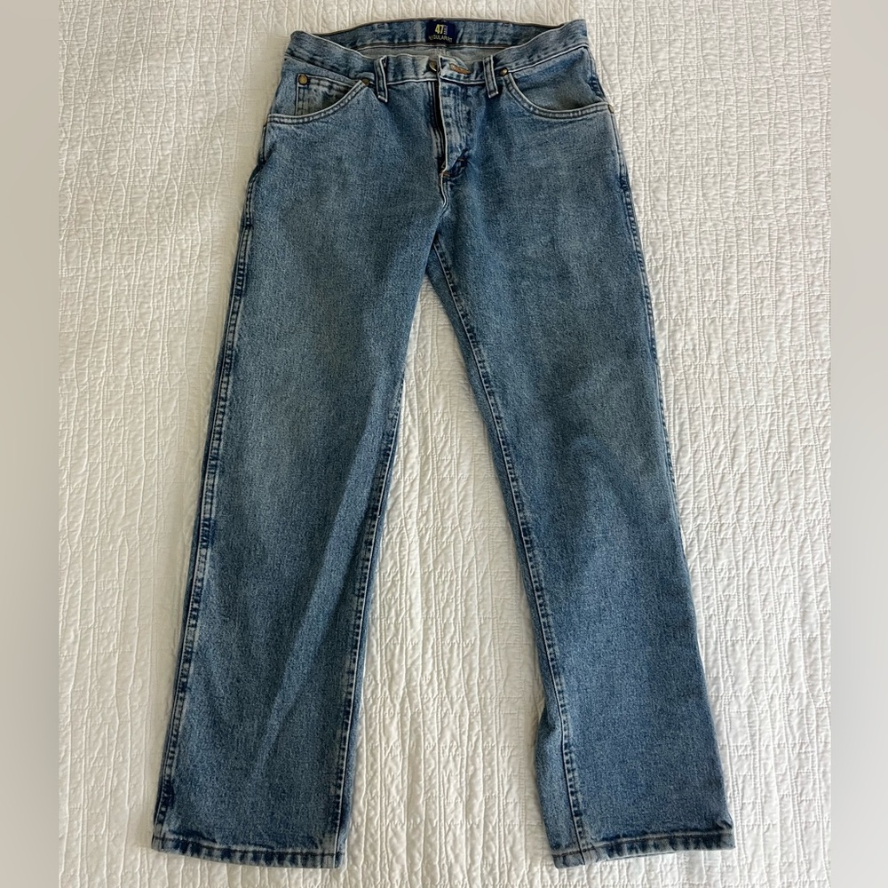 Wrangler Light Blue Denim 47MWZ 30 x 30